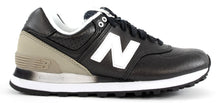 Laden Sie das Bild in den Galerie-Viewer, New Balance 574 Damenschuhe Sneaker Turnschuhe Halbschuhe Schuhe Schwarz - Weseli
