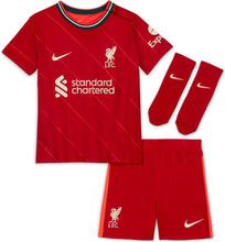 Laden Sie das Bild in den Galerie-Viewer, Nike Liverpool FC Home Unisex Kinder Baby Set 20/21 Home Minikit Rot - Weseli
