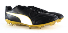 Laden Sie das Bild in den Galerie-Viewer, Puma Capitano II FG Fußballschuhe Nocken Schwarz Leder Soccer Boots EU 46,5 UK 11,5 - Weseli
