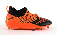 Laden Sie das Bild in den Galerie-Viewer, Puma FutureE 2.3 Netfit FG/AG Fußballschuhe Nocken Orange Schwarz EU 45 - Weseli
