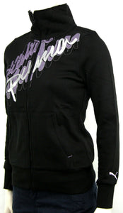 Puma Mädchen Sweatshirt Hoody Zip Hoodie Sweatjacke Pullover Schwarz - Weseli