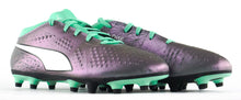 Laden Sie das Bild in den Galerie-Viewer, PUMA ONE 4 IL Syn FG Jr Kinder Fußballschuhe Nocken Grün Silber Gr. 37,5 UK 4,5 - Weseli
