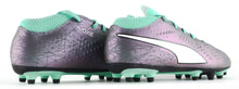 Laden Sie das Bild in den Galerie-Viewer, PUMA ONE 4 IL Syn FG Jr Kinder Fußballschuhe Nocken Grün Silber Gr. 37,5 UK 4,5 - Weseli
